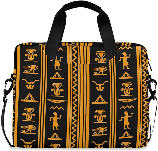 TropicalLife Laptop Case Bag Ancient Egyptian Print, Laptop Sleeves