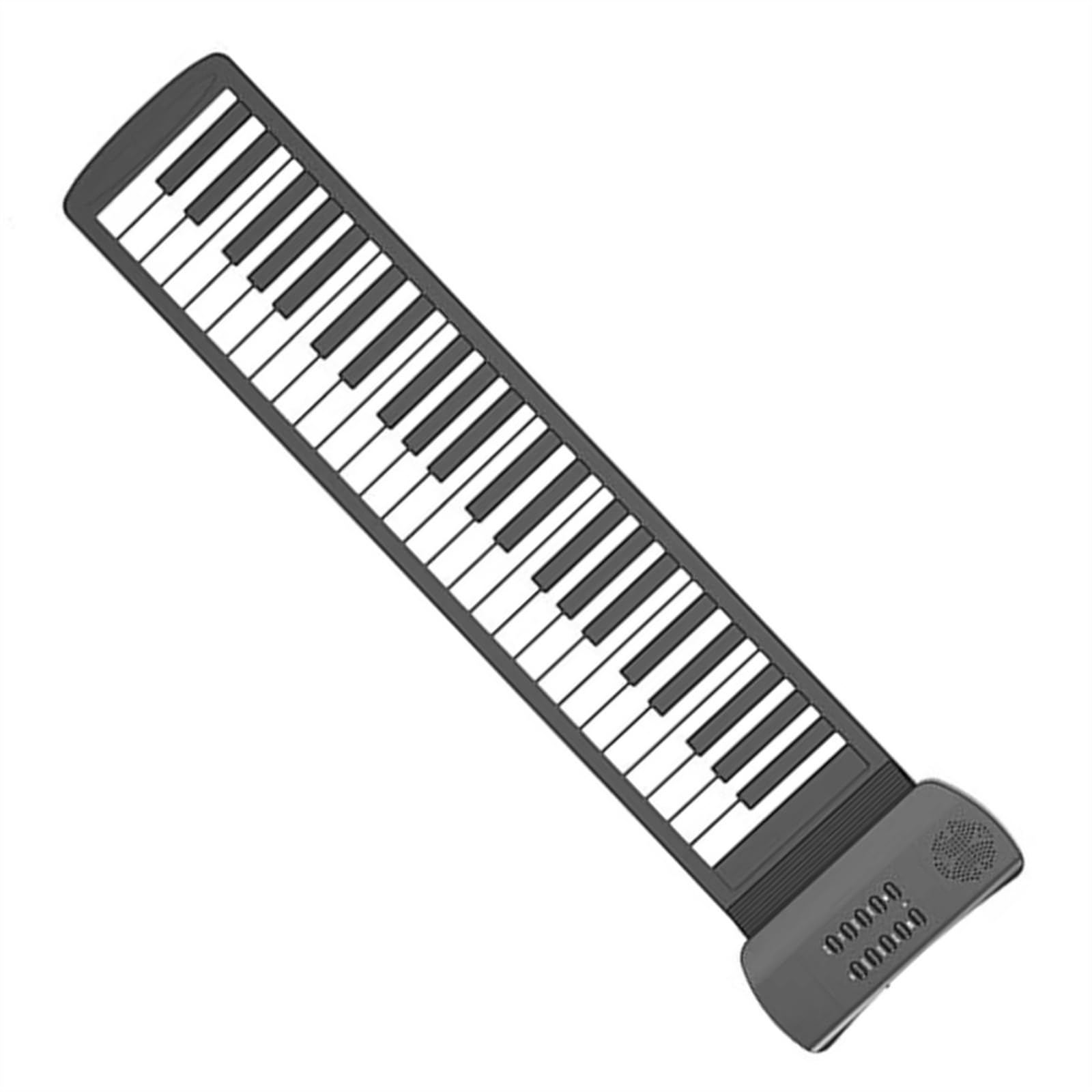 Amazon | 49/61 キー ロールアップ ピアノ、内蔵スピーカー付き 録音を