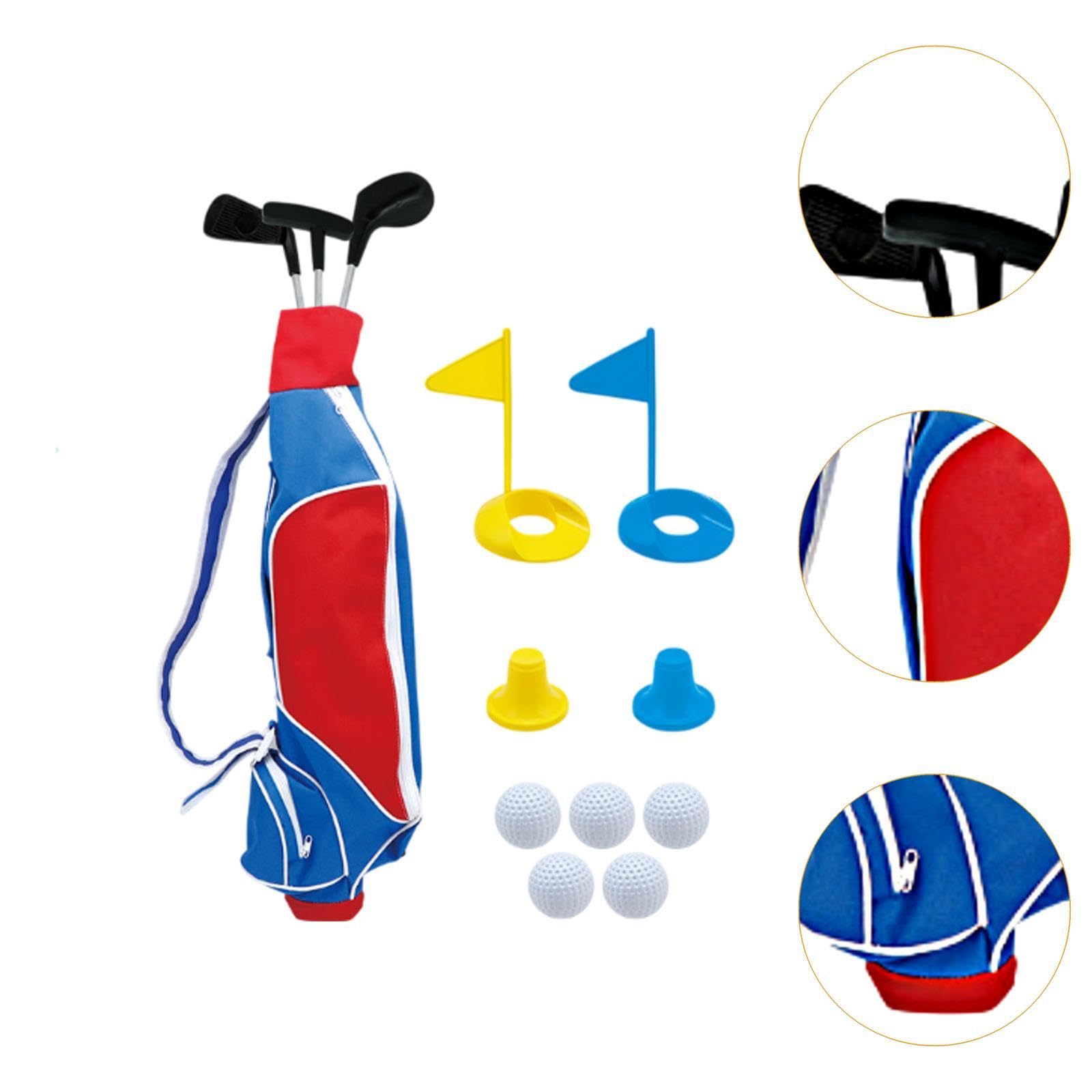 Juego de Juguetes de Golf para Niños, Juguete Deportivo de Golf para Regalos de Cumpleaños, Juegos para Niños en El Jardín.