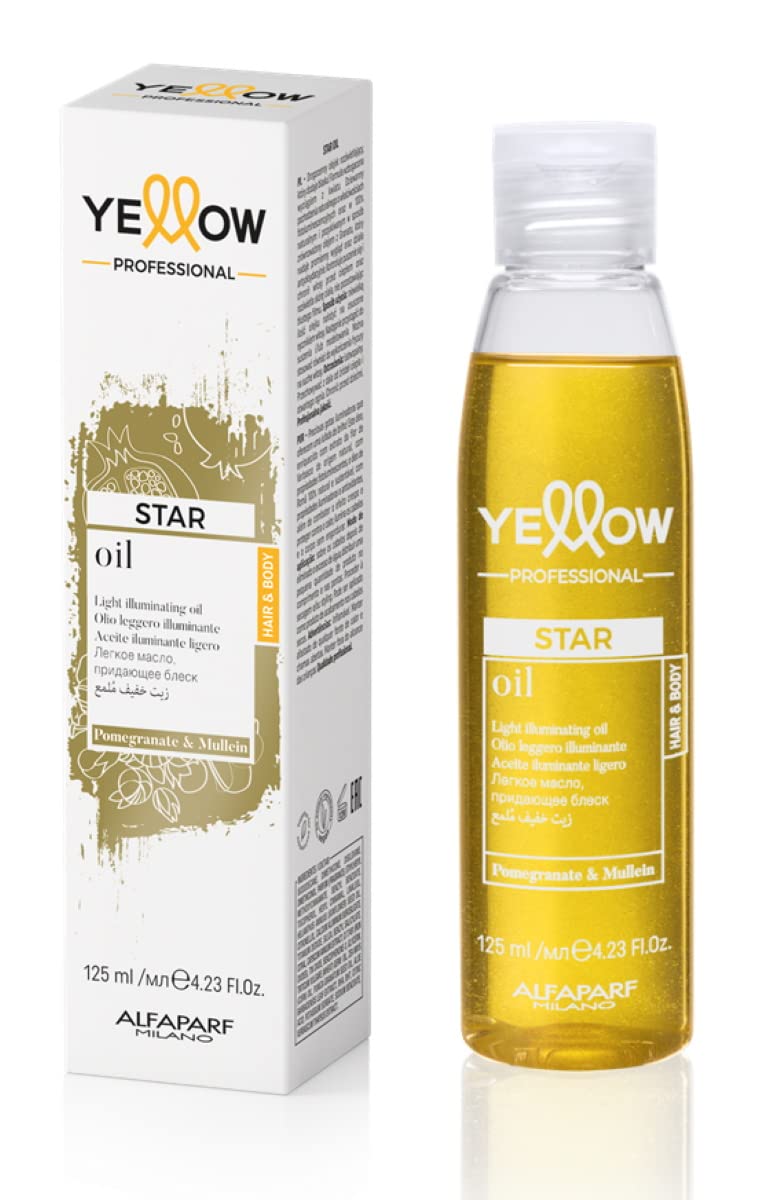 Star Oil Hair & Body - Lekki Olej Rozjaśniający - 125 ml - Yellow Professional