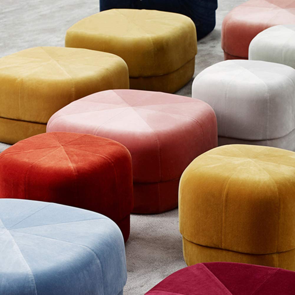YMYNY Pouf Sgabello per Trucco, Poggiapiedi per Piedi, Sgabello con
