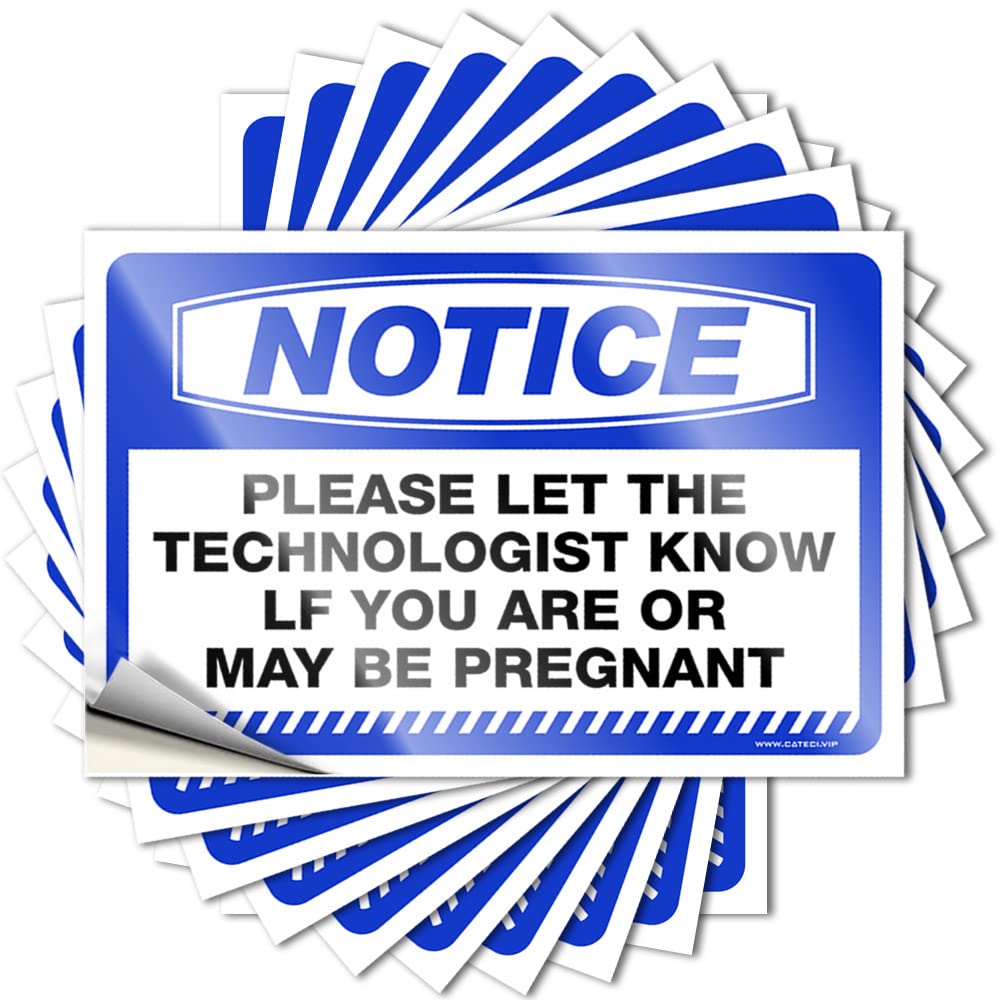 Sticker Decor for Man Cave: Magnetic Vehicle Notice Please Let The Technologist Know If You Custom Coated Door Decals Peel and Stick
