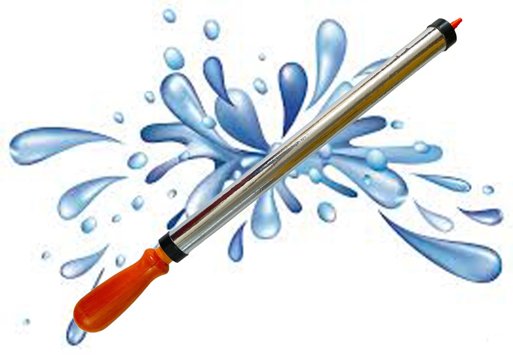 Evisha Water Pump Pipe Water Gun Water Toy Gun Water Pistol Holi pichkari Pichkari for Kids Water Gun for Boys, Pichkari for Girls, Pichkari for Boys, Boys pichkari Steel Look Water Pump Pipe (B0CWLD91H7) Amazon Price History, Amazon Price Tracker