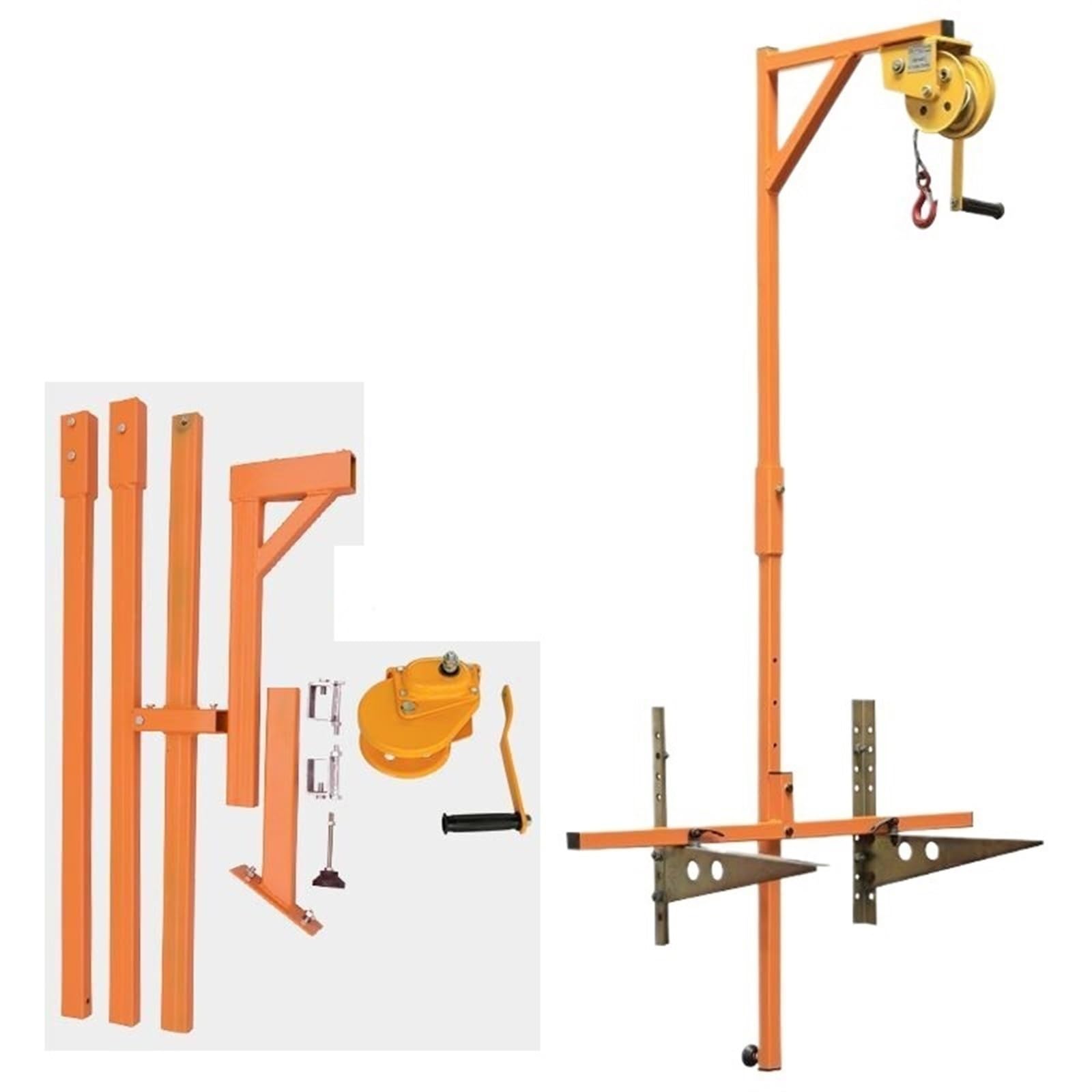 Soporte de elevación para aire acondicionado exterior: ideal para trabajos bajo el sol