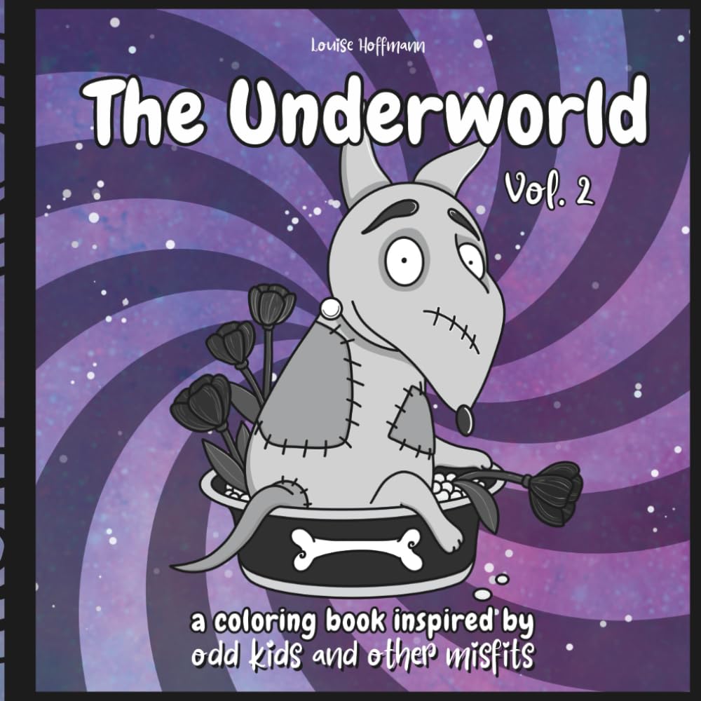 The Underworld Vol. 2: a coloring book inspired by odd kids and other misfits