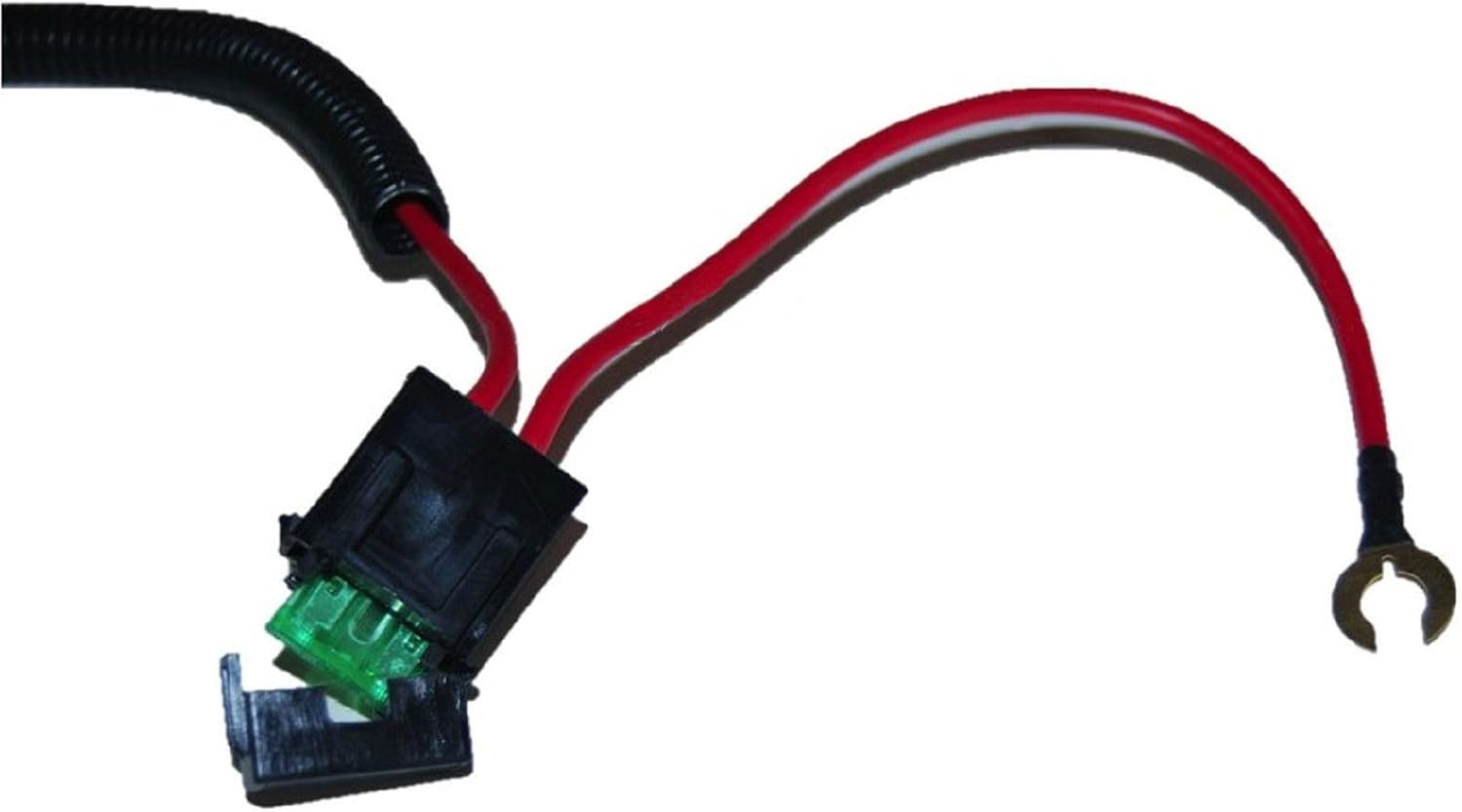 Dual High Low Beam Headlight Relay Wiring Harness H4/9003 With High Heat Ceramic Plugs
