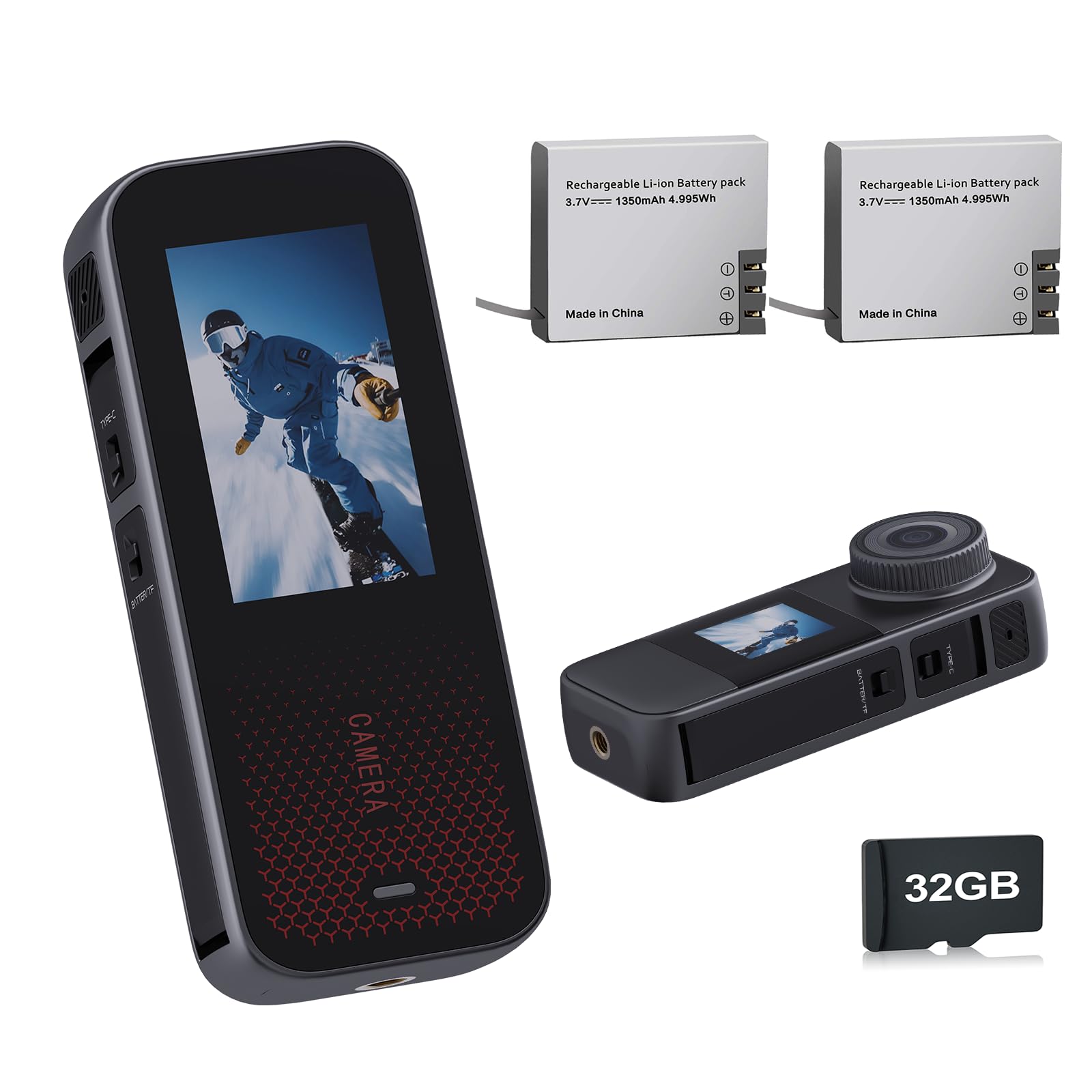 Nvgfelis FHD 1080P Action Cam with 32GB Underwater Camera (1080P Nvgfelis FHD 1080P Action Cam with 32GB Underwater Camera (1080P