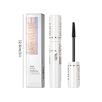 Vista 7 de Máscara alargadora y voluminizadora de pestañas de fibra de seda 4D, resistente al agua, de larga duración, a prueba de manchas, maquillaje