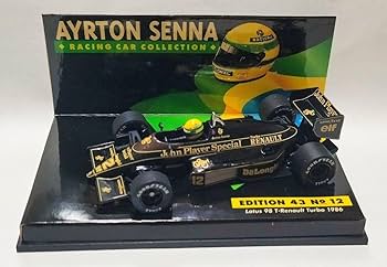 ミニチャンプス F1 ロータスルノー98T A.セナ JPSタバコ仕様1/43 10 / ロータス|1/43スケールミニチャンプス 1/43スケール