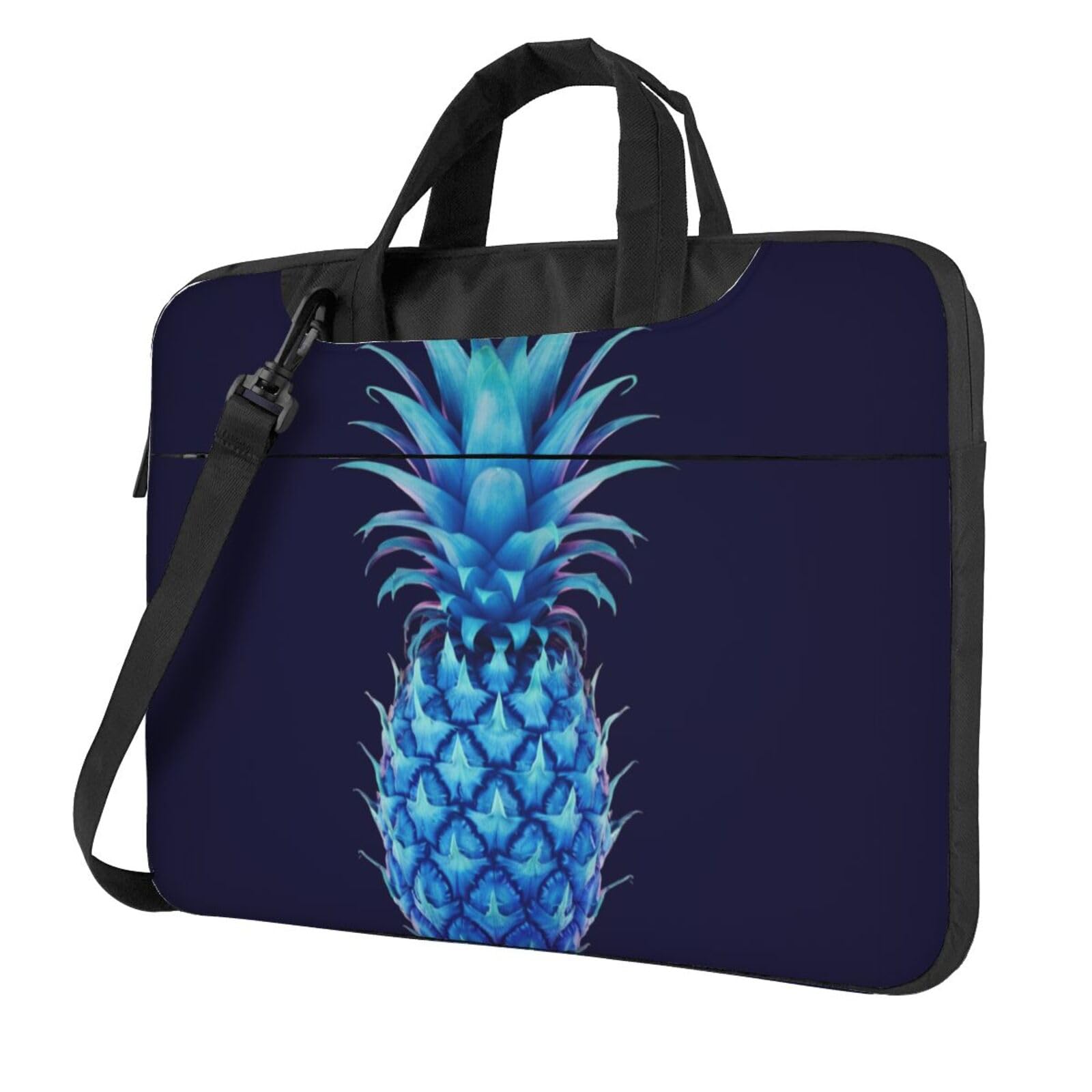 Sac ordinateur portable ananas bleu : la solution grande capacité pour vos dossiers - 8