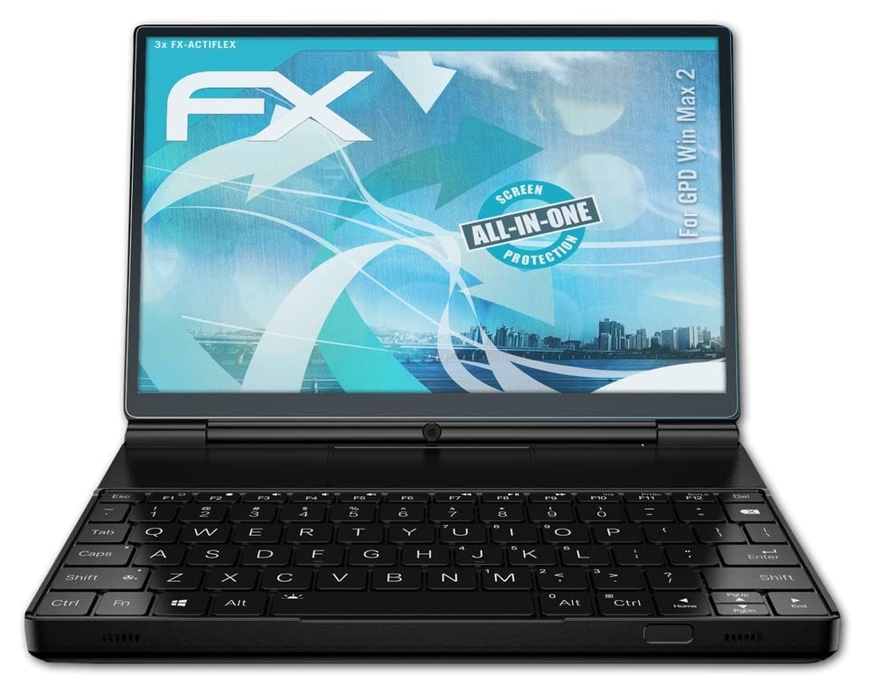 Miniatura 3 de atFoliX Screen Protector compatible with GPD Win Max 2 Protector Film, ultra clear and flexible FX Screen Protection Film (3X)