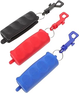 Toyvian 6 Piezas Extractor de Flechas de Silicona con Clip para Cinturón Agarre Mejorado para Práctica y al Aire Accesorios para con Rojo Negro y Azul