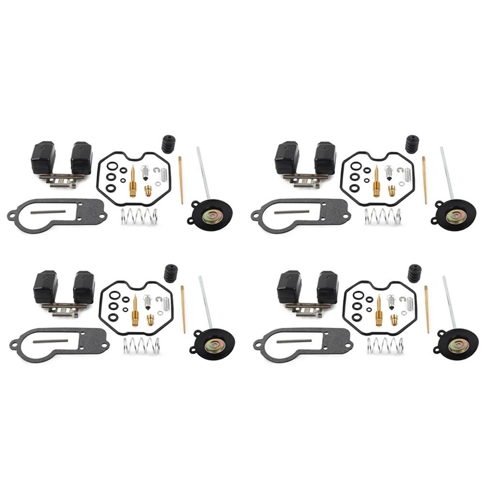 4 Juegos De Kit Flotador Reparación Junta Carburador Motocicleta Para Honda CB750A CB750 Para Hondamatic 1976-1978