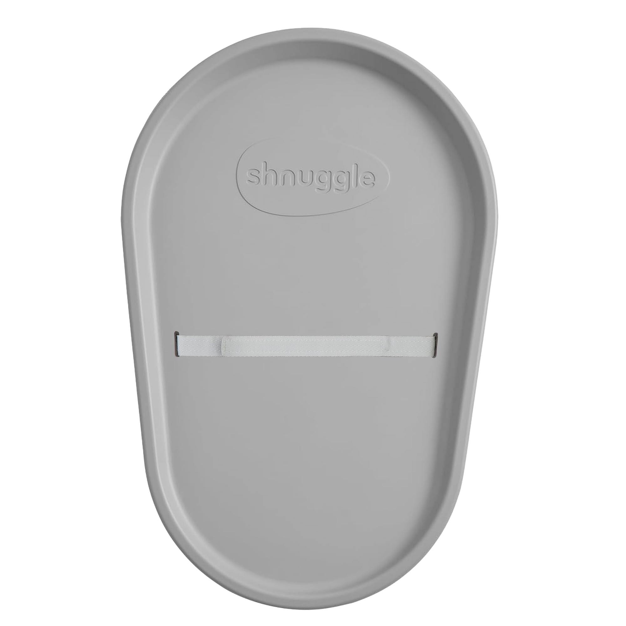 Shnuggle Squishy Baby Changing Mat | Soft and Warm Foam Material is Nicer for Babies | Perfect for Nappy/Diaper Changing Time | Anti-Slip Easy Clean Wipeable | Grey