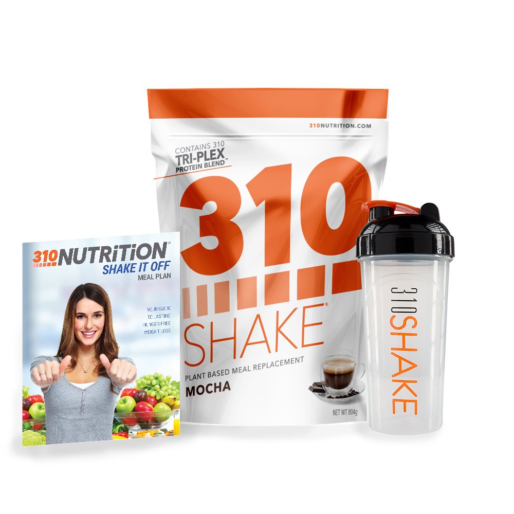 Mocha Meal Replacement 310 Shake Protein Powder is Gluten