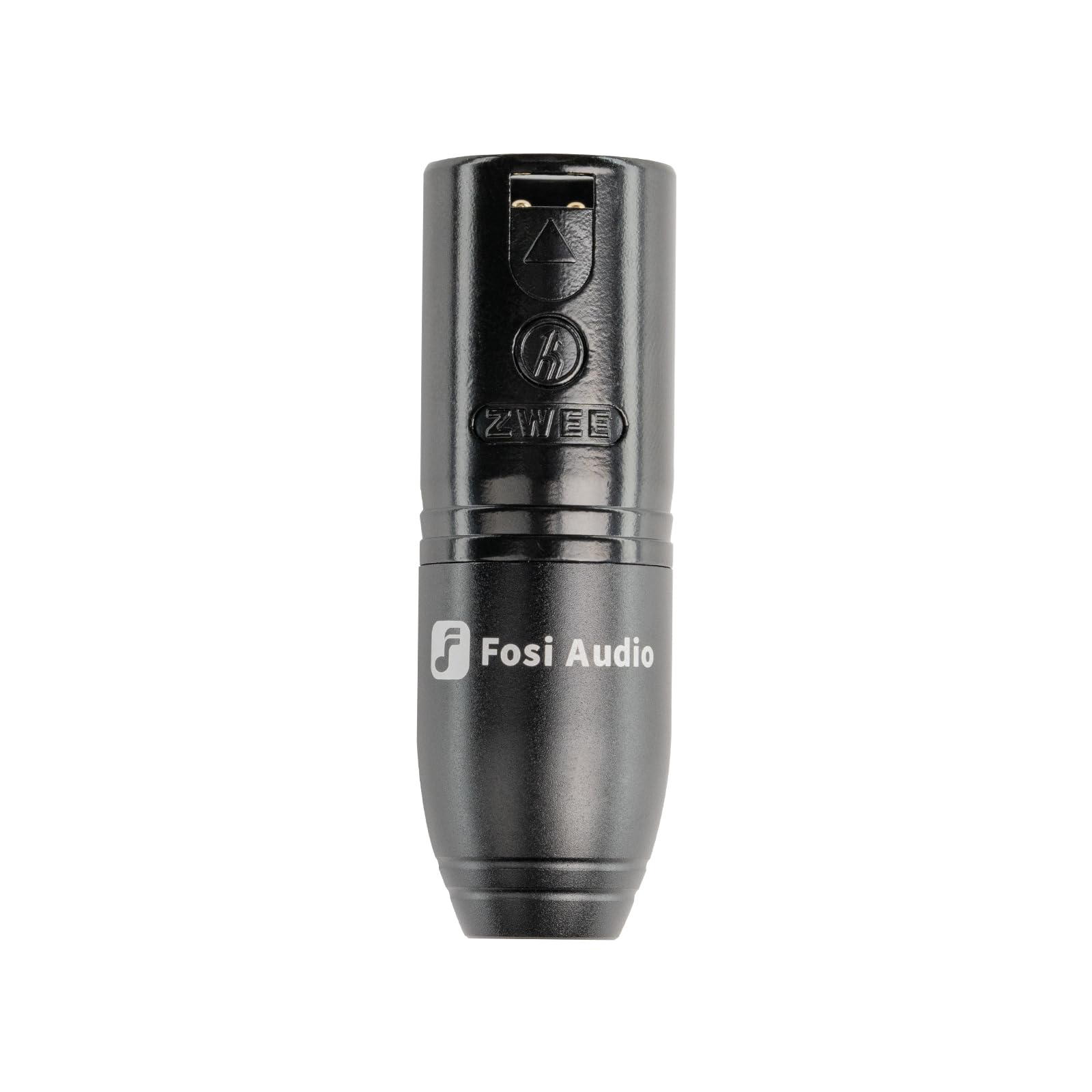 Fosi Audio XLR 4Pin Gold-Plated Balanced Connector, Black, 30 cm