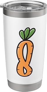 8th Birthday Bunny Carrot - Eco Nature Farm Party Stainless Steel Insulated Tumbler