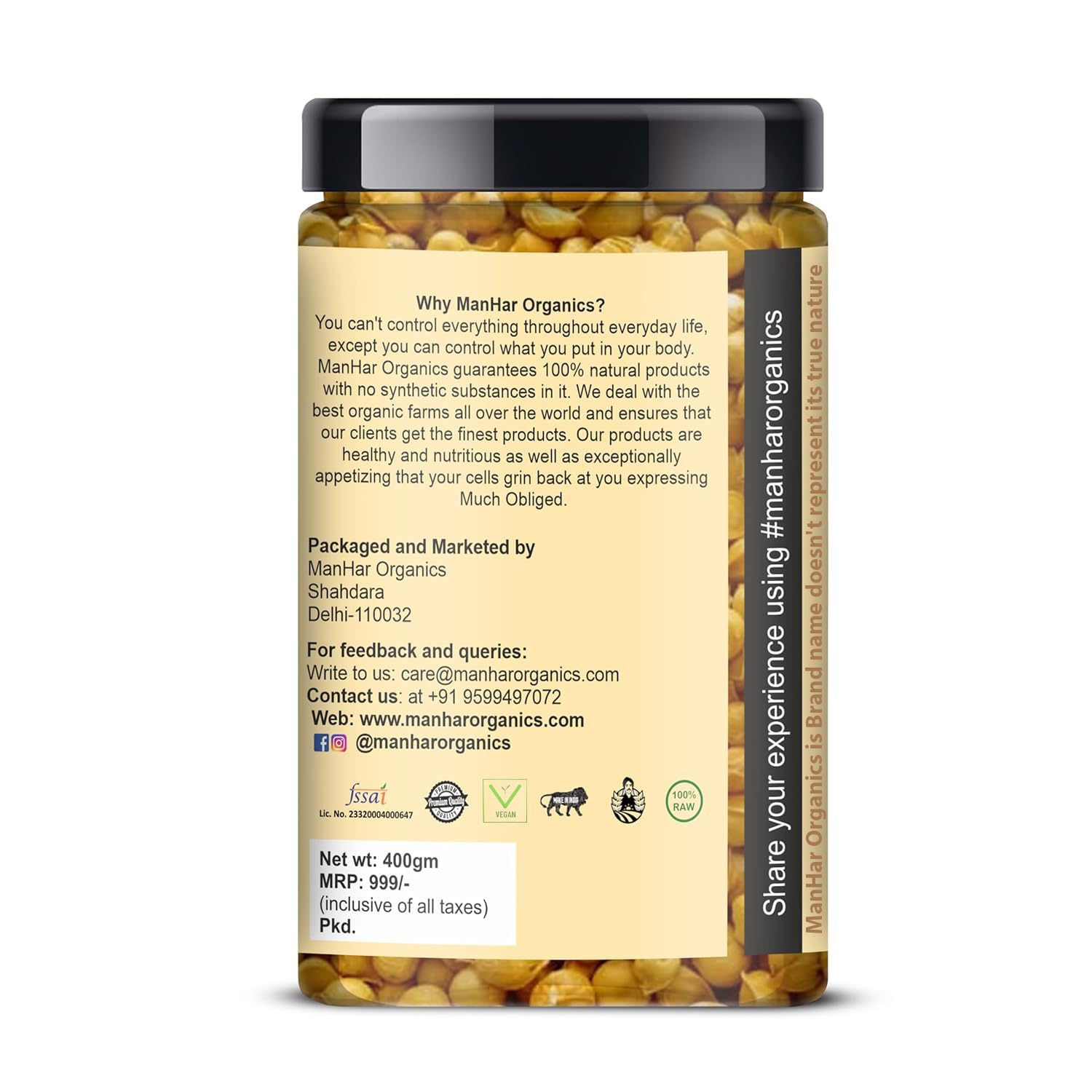 ManHar Organics Kashmiri Garlic (Lehsun) 400g Jar | Direct from Farmers | Premium Himalayan Single Clove Garlic | Whole Bulbs — Amazon image 7