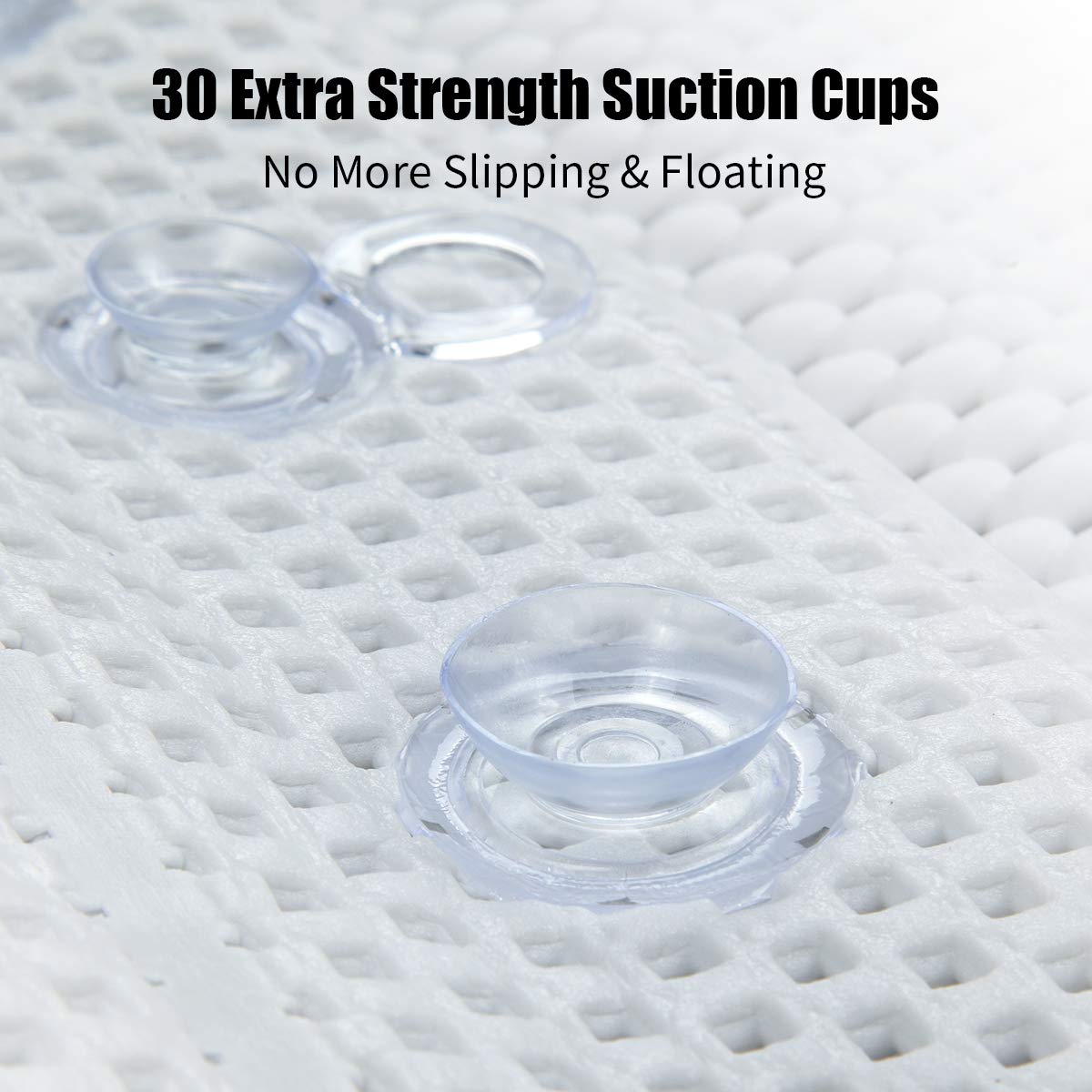 Bath Pillow Full Body, SurSoul Quick-drying Spa Pillow for Tub, Bathtub Pillow with Soft PVC, Bath Bed with Suction Cups : Beauty & Personal Care