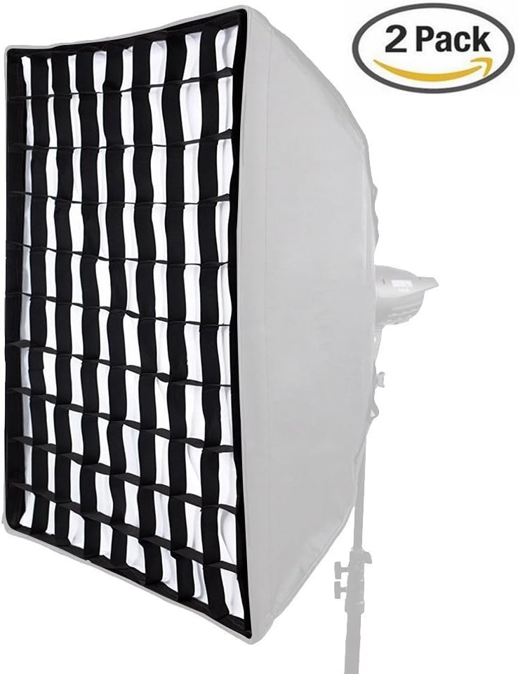 Inseesi 24x36" 60x90cm Photo Studio Honeycomb Grid for Softbox Studio Flash Lighting with godox yongnuo cannon nikon speedlite, Only Grid