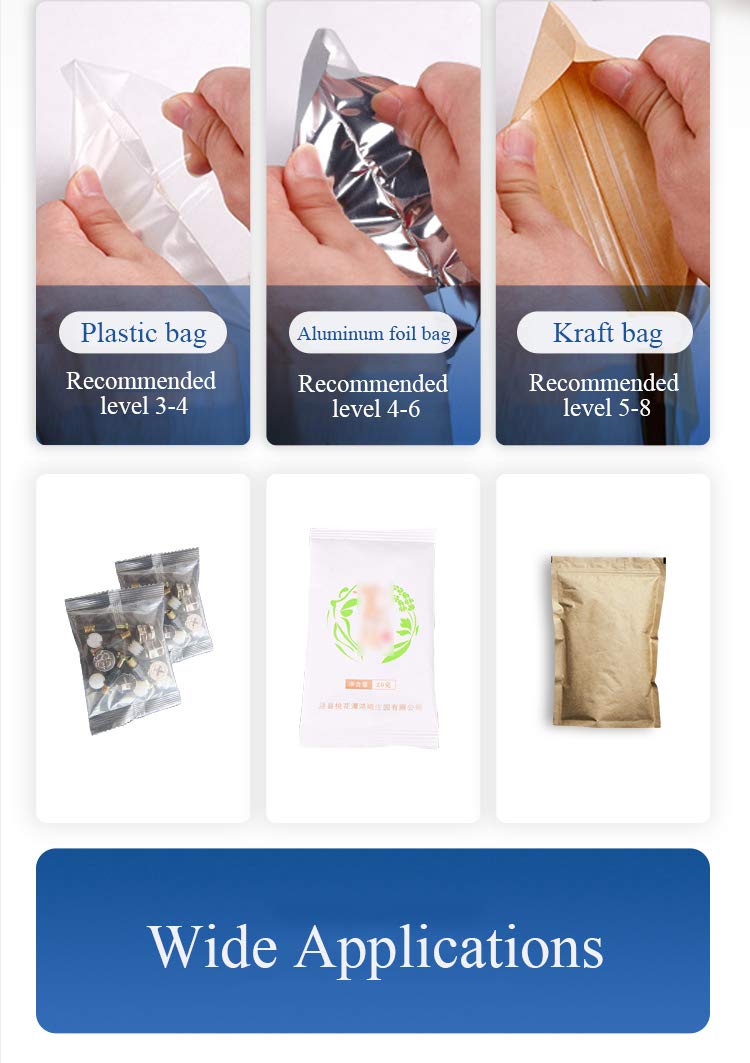 Hanchen Selladora Térmica de Impulso con Cortador 750mm Sellador de Bolsas de Plástico Comercial 1000W para Bolsas de Papel de Aluminio/de Papel Kraft/de Polietileno