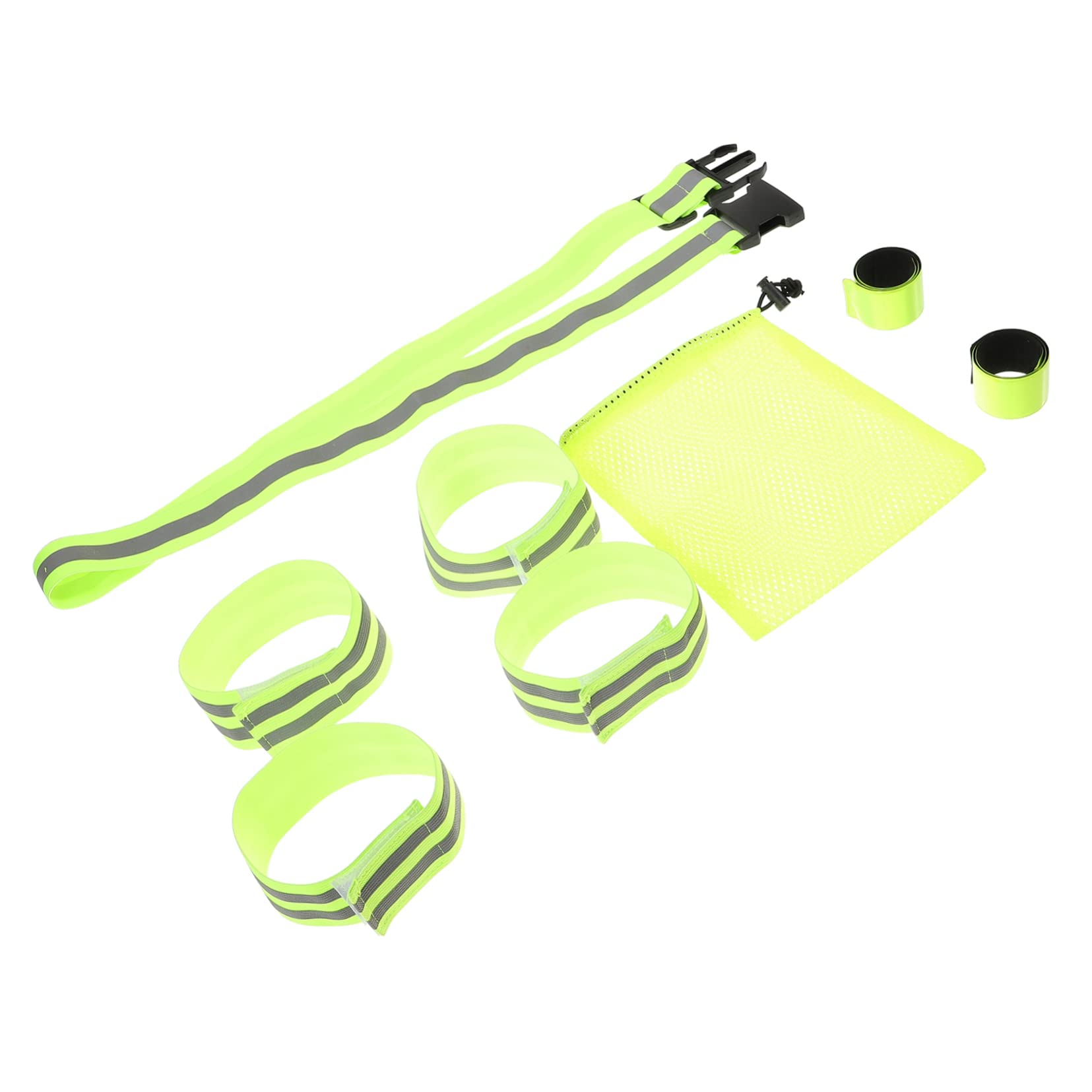 YARNOW Combinaison de Sport de Course de Nuit Bande reflechissante Bande réfléchissante Brassard de Course Ceinture de Lampe Bande LED Sangle élastique