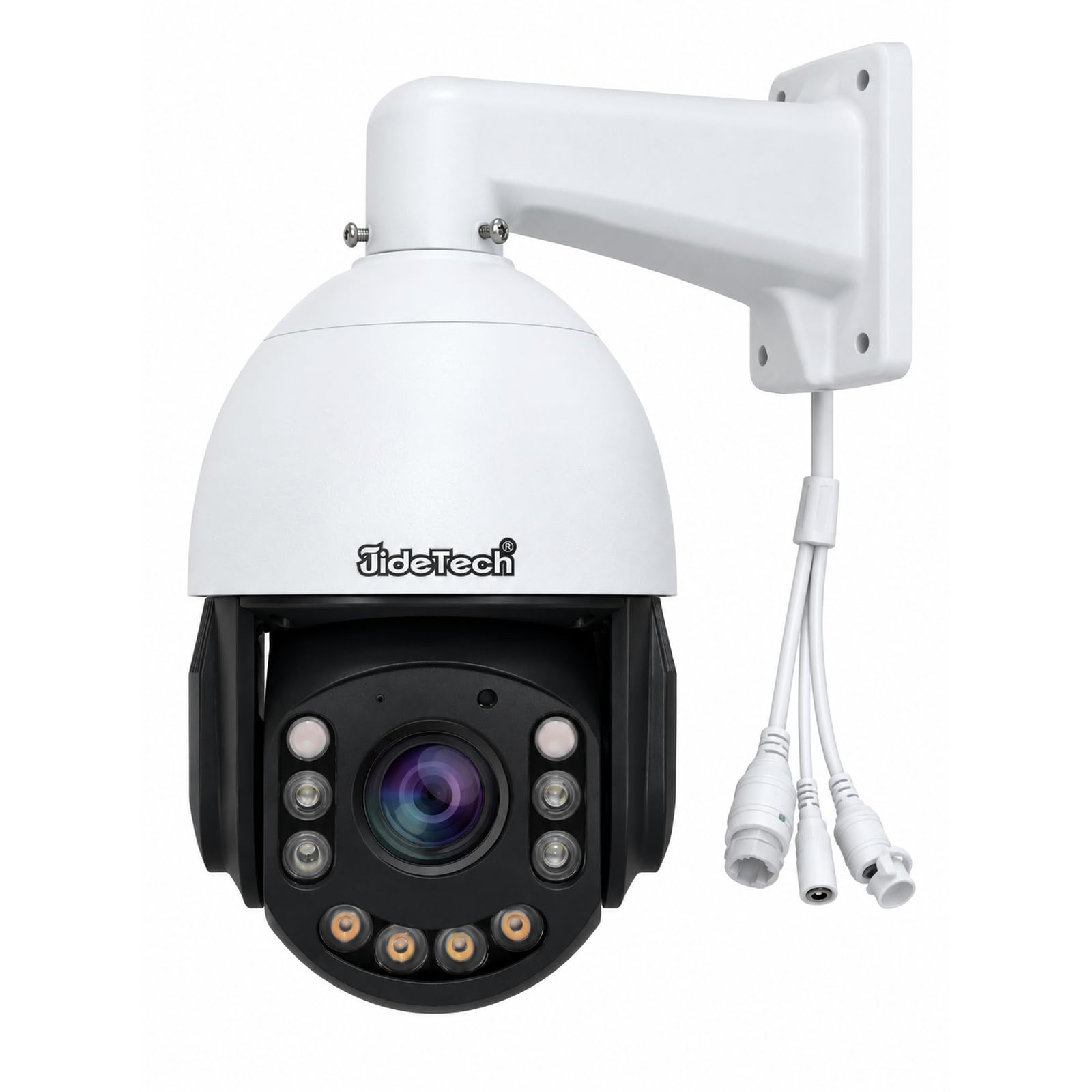 モーションディテクター 防犯カメラ Amazon.com : JideTech 8MP 4K Outdoor PoE PTZ Camera, 20X Optical