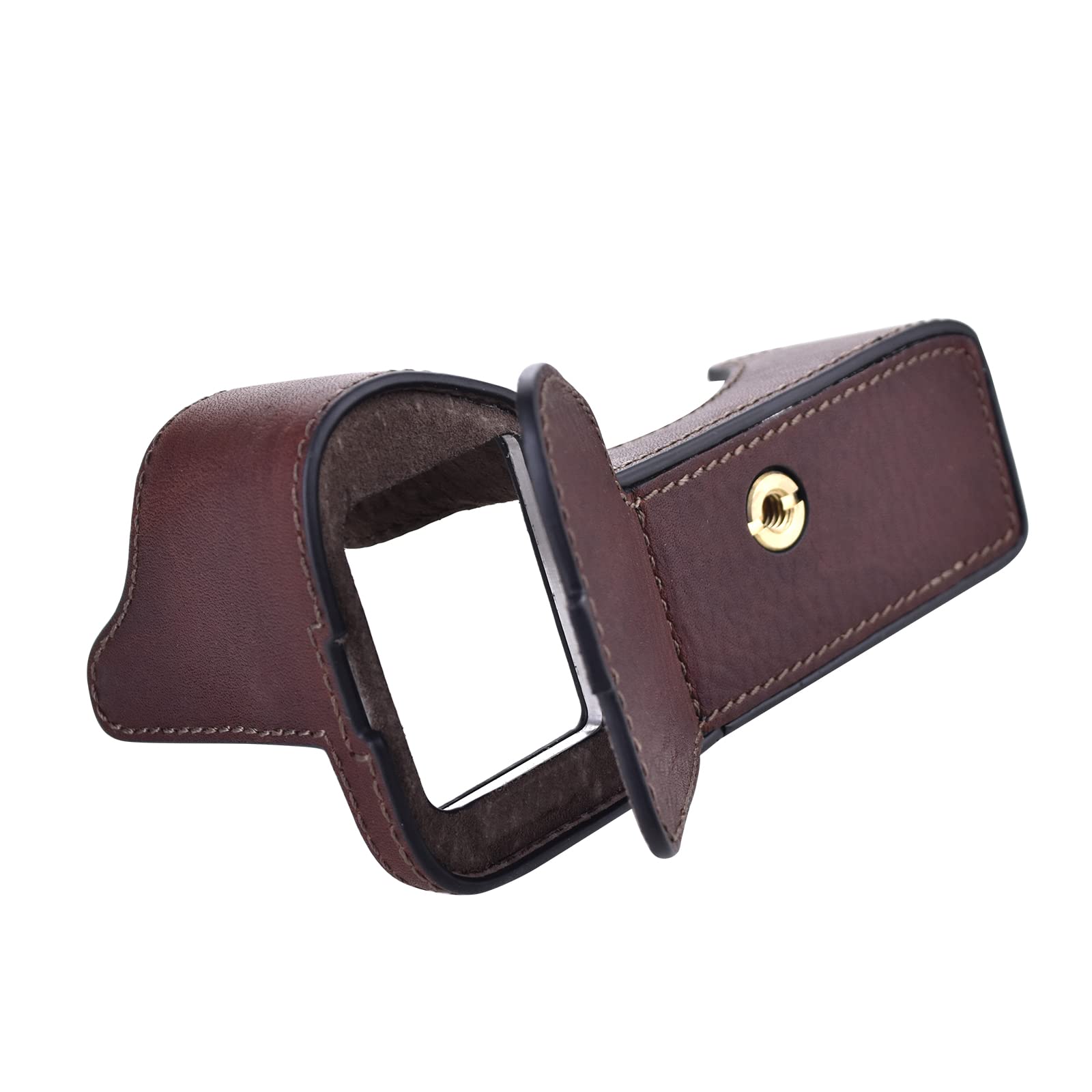 MUZIRI KINOKOO - Custodia per fotocamera A7M4 / α7IV, in pelle, compatibile con fotocamera Sony Alpha7IV /ILCE-7M4 /A7M4 /α7IV, Marrone, Beauty Case