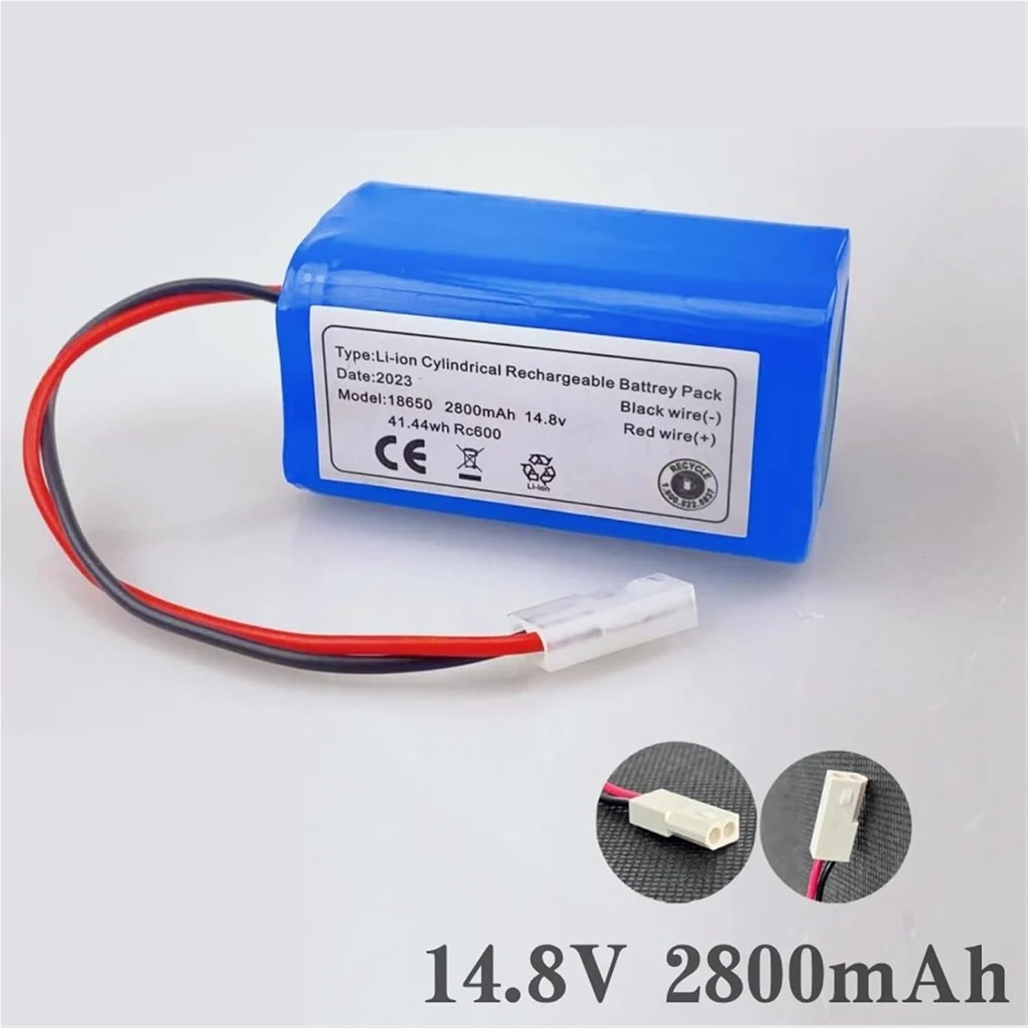 14.8V 2800mAh 4S1P Battery RS-RT900866, Compatible For Rowenta, Compatible For Tefal, Explorer Serie 20 40 60, Robot Vacuum Cleaner Parts