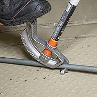 Vista 8 de KLEIN TOOLS 51606 Doblador de conductos de aluminio de montaje completo, 1/2-pulgada EMT, pedal ancho para alimentos, símbolos de referencia