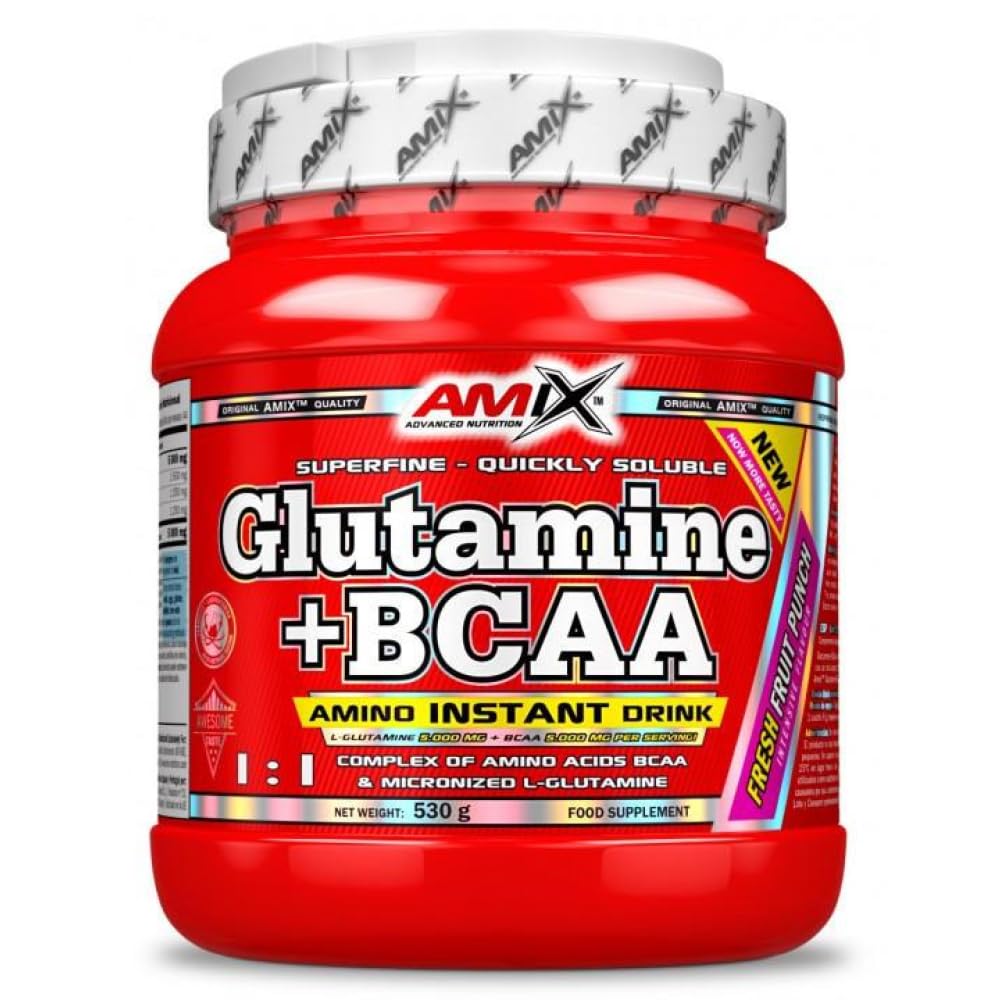 GLUTAMINE+BCAA 530 GR Frutas del bosque