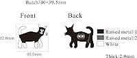 Vista 15 de FCFD Black Cat Enamel Pins Best Cat Brooch and Lapel pins for men and women Black Cat Pins