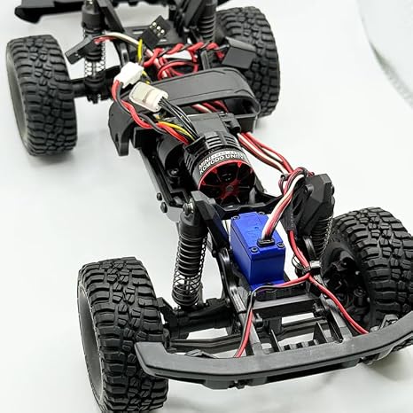 FURITEK Esc MINI KMD Unity 2-in-1 ESC/Motor Micro FOC Brushless System for for 1/18 TRX4M Upgrade - Remote Control Car, RC Car Electronics, 1/18 RC Crawler TRX4M Upgrades (FUR-2699)