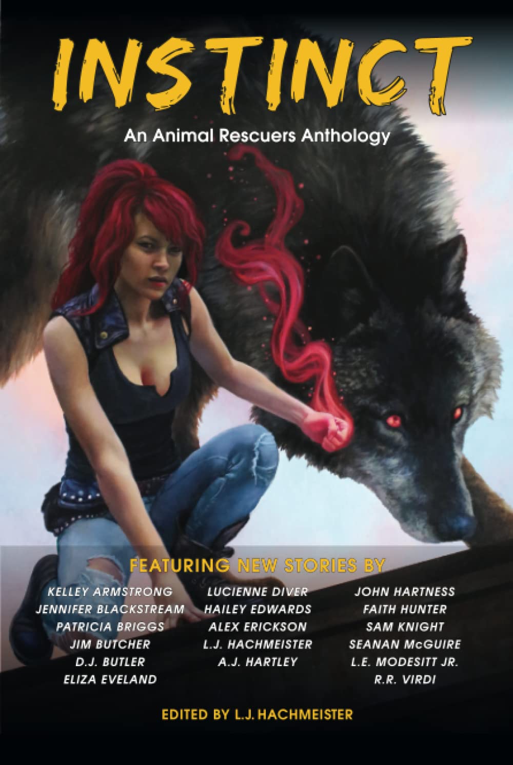 Book cover for Instinct: An Animal Rescuers Anthology