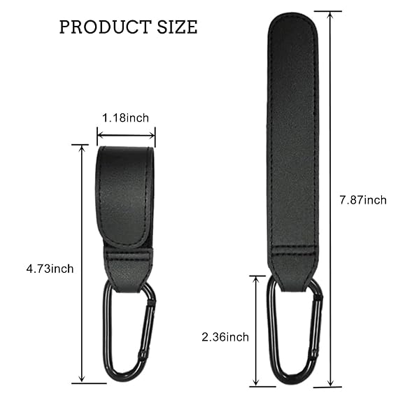 Baby Stroller Hooks Clip, Colorful, 5 Pack