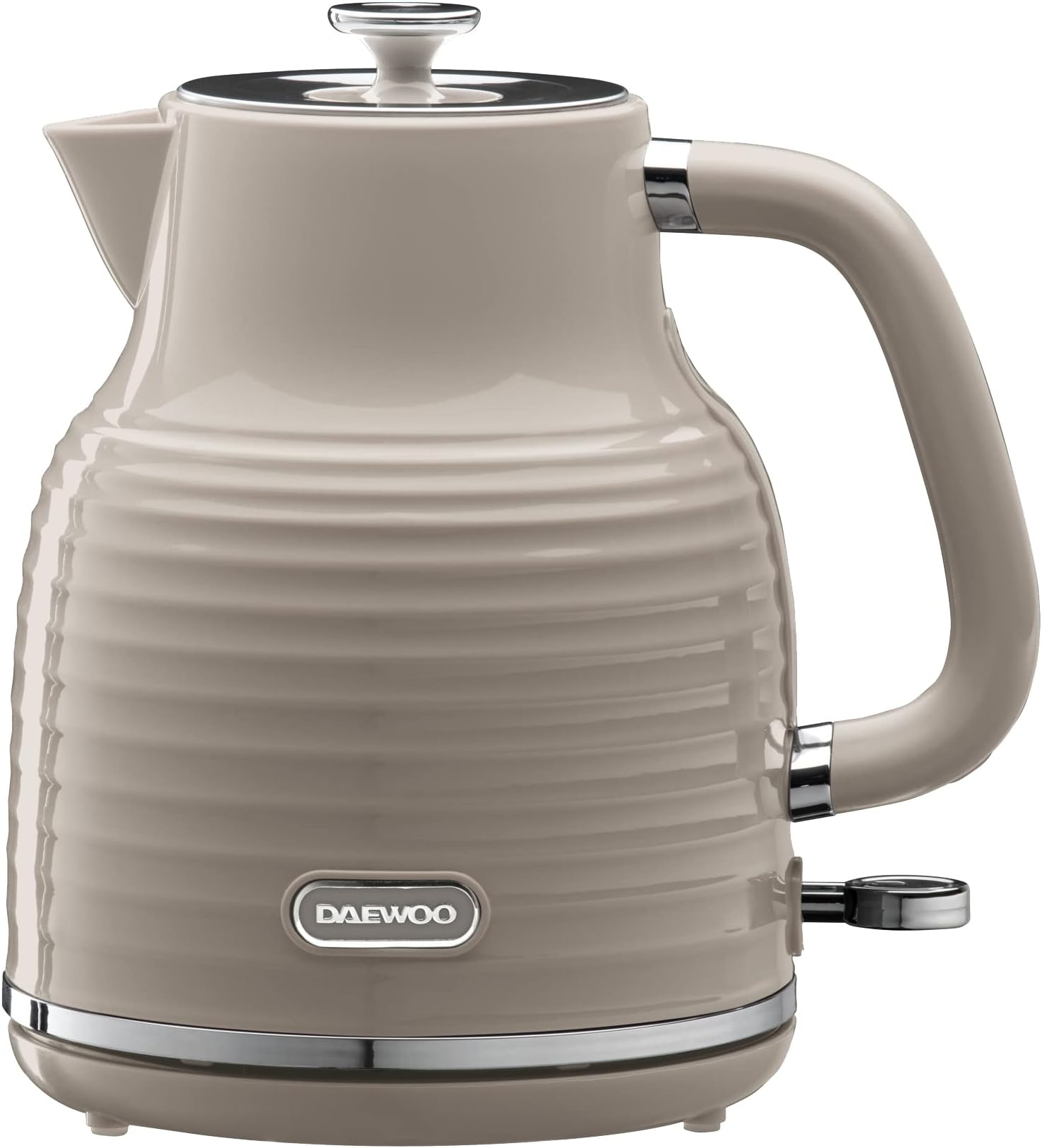 De'Longhi Vintage Icona KBOV3001BG Kettle Pastel Cream and mahogany