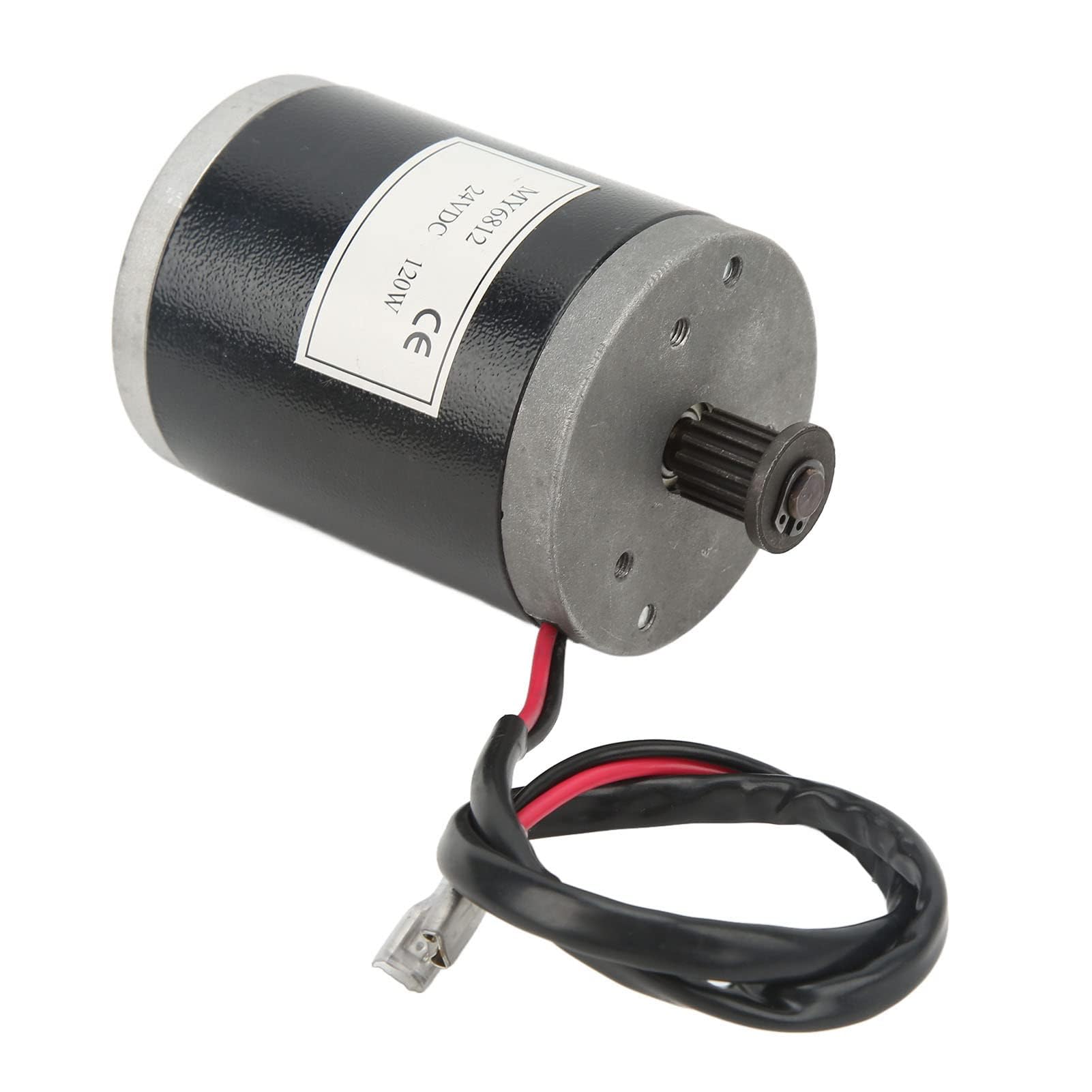 VGEBY Juego de Motor DC Cepillado, Bicicleta Eléctrica 24V 120W MY6812 Motor con Controlador y Correa de Conducción para Motores de Imanes Permanentes Motores Eléctricos