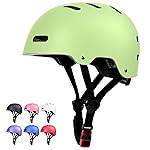 Skateboard Bike Helmet for Adults Women Men Youth Kids (2-3-5-8-14+ Years Boys Girls) - Lightweight Multi-Sport Adjustable Helmets for Bicycle Skateboard Scooter Skate Cycling