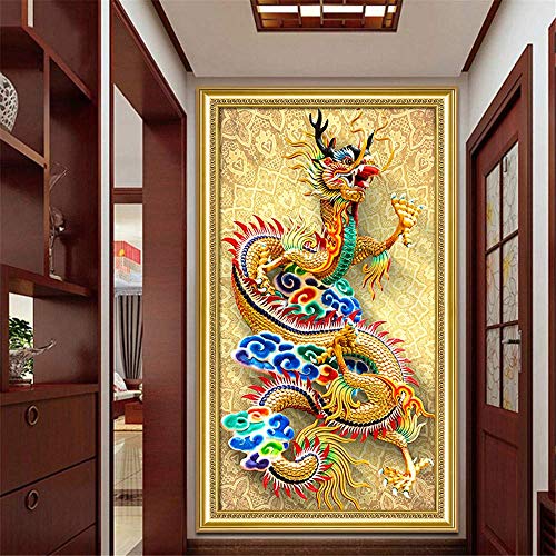 Railonch Diamond Painting Kits For Adults, 5D Diy Full Drill Diamond Art Kit,Paint With Diamond For Home Wall Decor (60 X 110 Cm) #TOP2