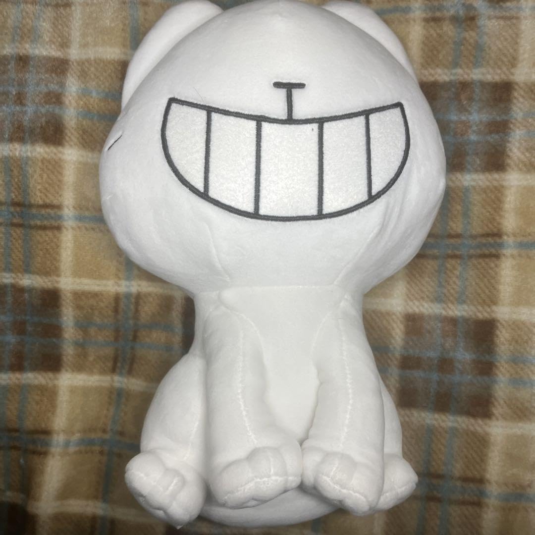 Amazon.co.jp: 猫ようかいのっぺらぼうbigぬいぐるみ 黒猫ロンと暮らし