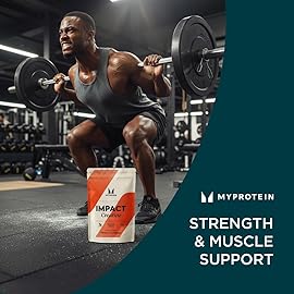 Myprotein Creatine Monohydrate Powder, 100 Servings (1.1lbs), Pure Unflavored Creatine Powder, Post/Pre Workout Supplement for All Sports & Exercises