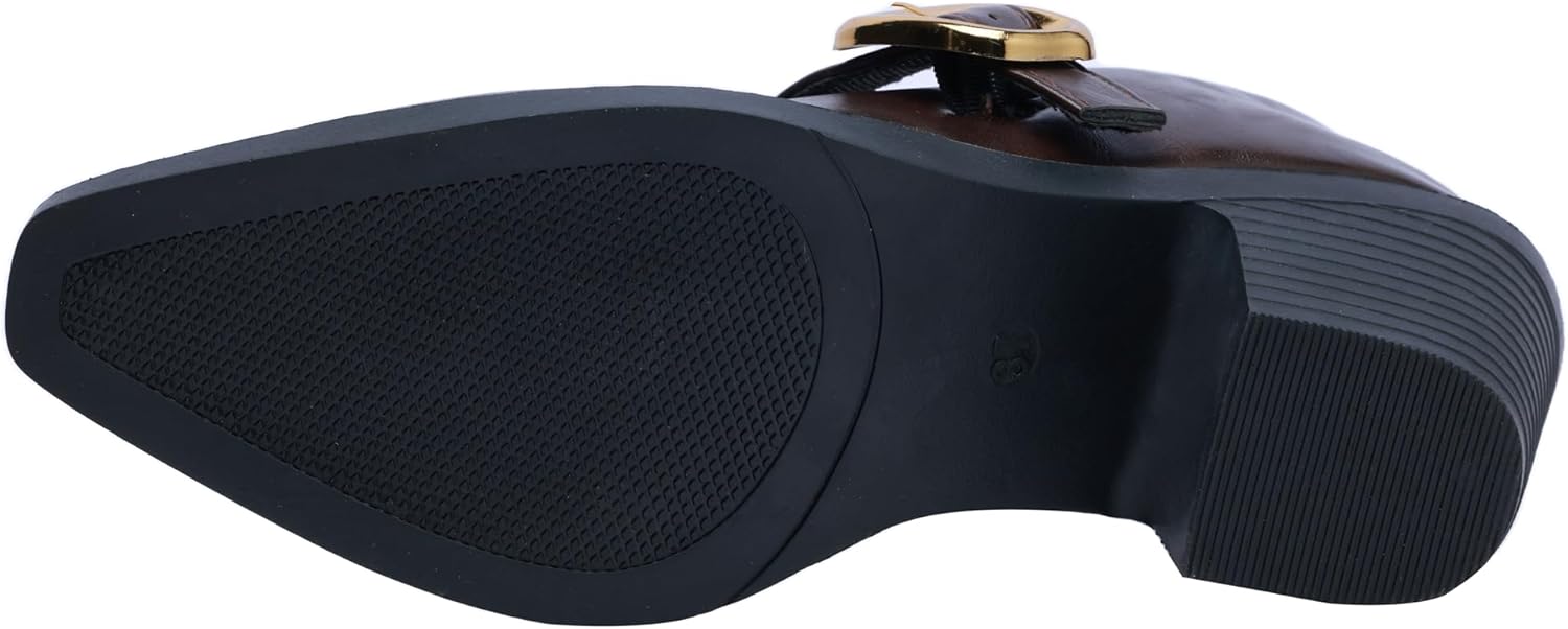 MGGMOKAY Women's Mary Jane Pump Heeled Shoe Comfortable Dress Shoes for Work,Casual and Office Business - Image 4