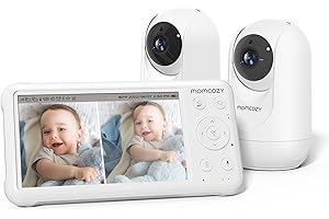 Momcozy Baby Monitor with 2 Cameras: A Crystal-Clear Guardian for Your Precious Bundle