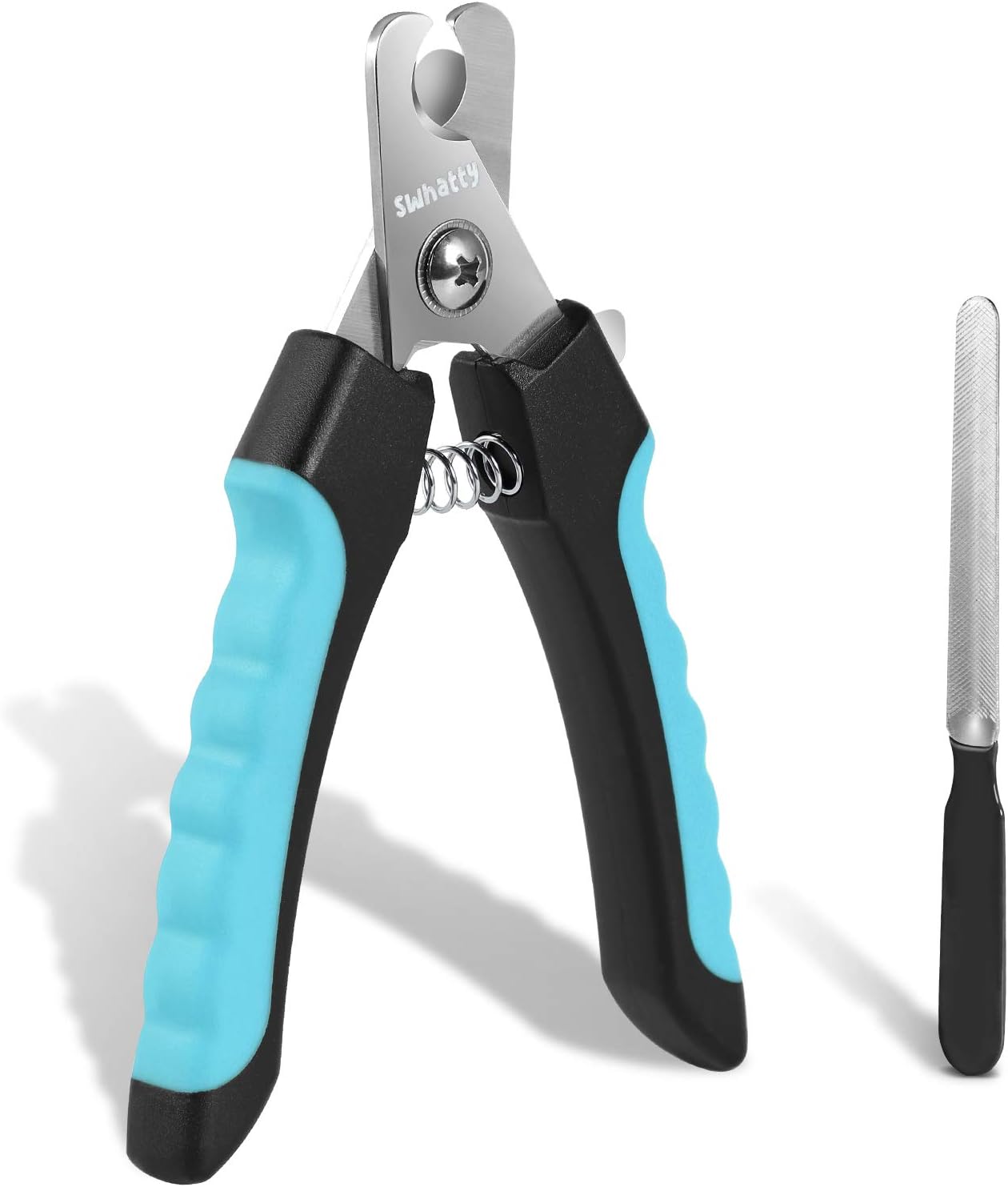 Swhatty Dog Nail Clippers and Trimmer for Pet Claw in pet Grooming and Trimmer Supplies, with Safety Guard to Avoid Over-Cutting Toenail…