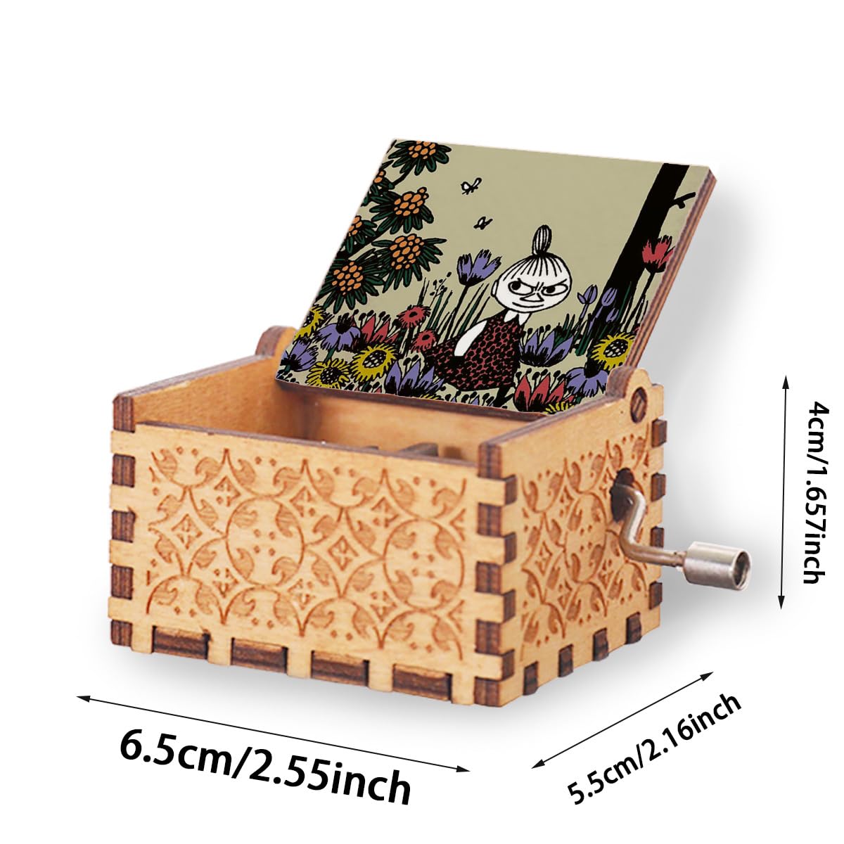 Amazon.co.jp: ムーミン オルゴール 音楽ボックス 木製 ミュージカル