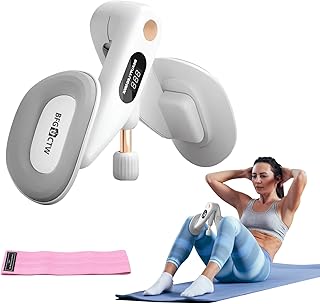 Inner Thigh Exerciser for Women,Kegel Exerciser(Adjustable Resistance),Pelvic Floor Muscle Trainer,Thigh Exercise Equipment,kegel Exercise with Resistance Band,Slim Thighs,Shape Back & Lift HIPS