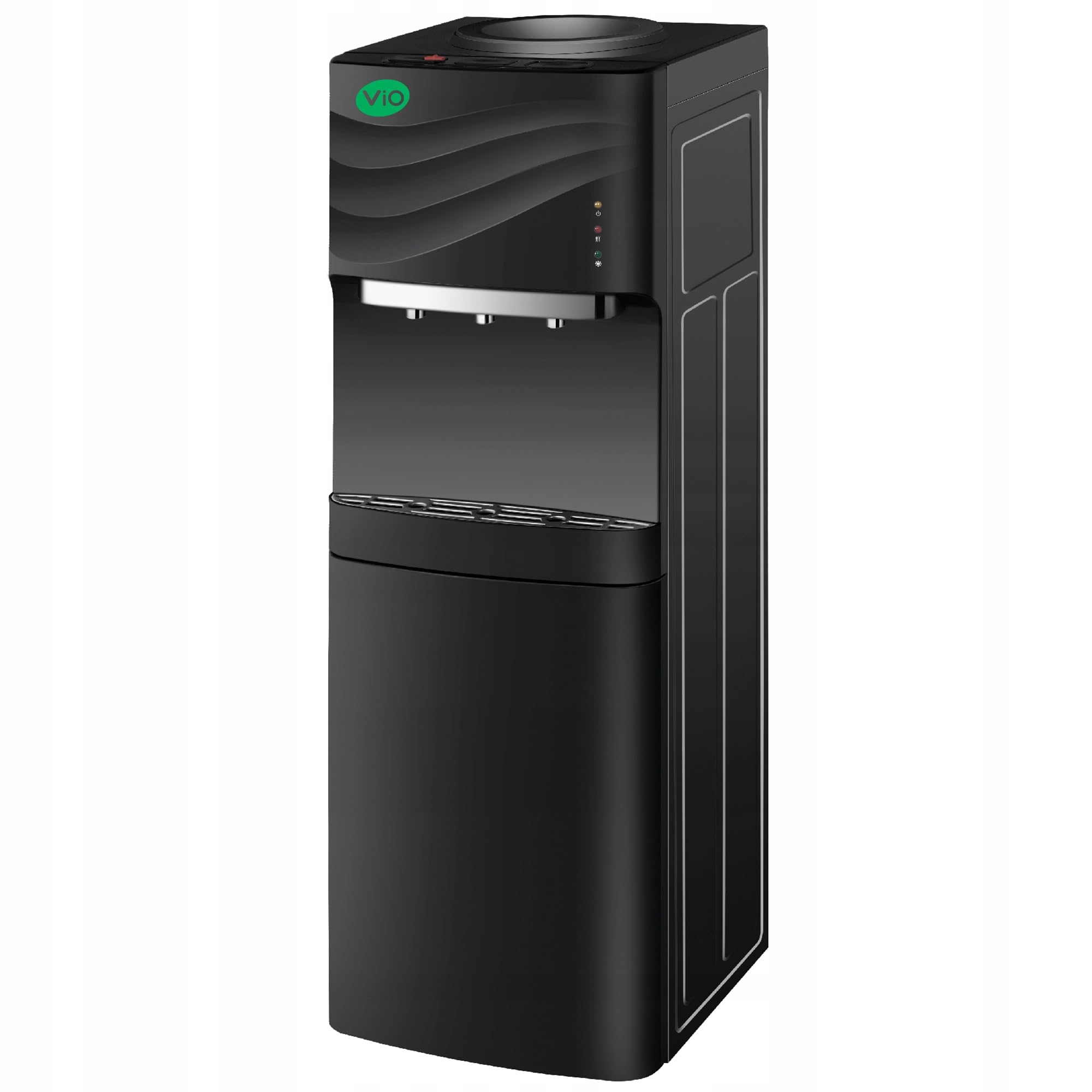 DYSTRYBUTOR WODY ViO X903-FЕC Black Z ELEKTRONICZNYM CHŁODZENIEM i SZAFKĄ