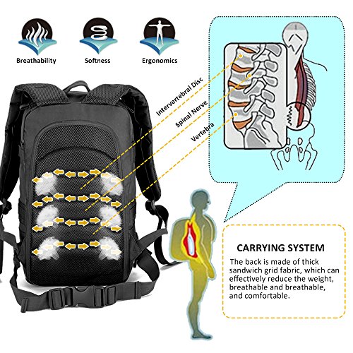 Zology Multi-Functional 40L – High Yield for Men Military Army Tactical Backpack Camping Hiking Bag Outdoor Bag Woman with a Cup - Image 7