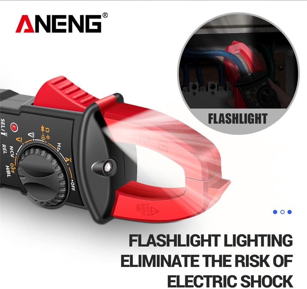 ST180 Clamp Meter Flashlight in Use
