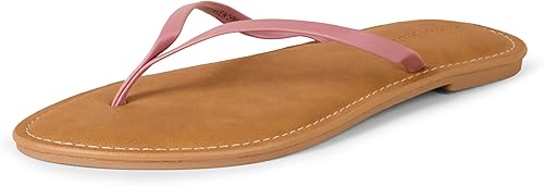 Vista 11 de Yaxa Essentials - Sandalias con tira entre los dedos para mujer Oro